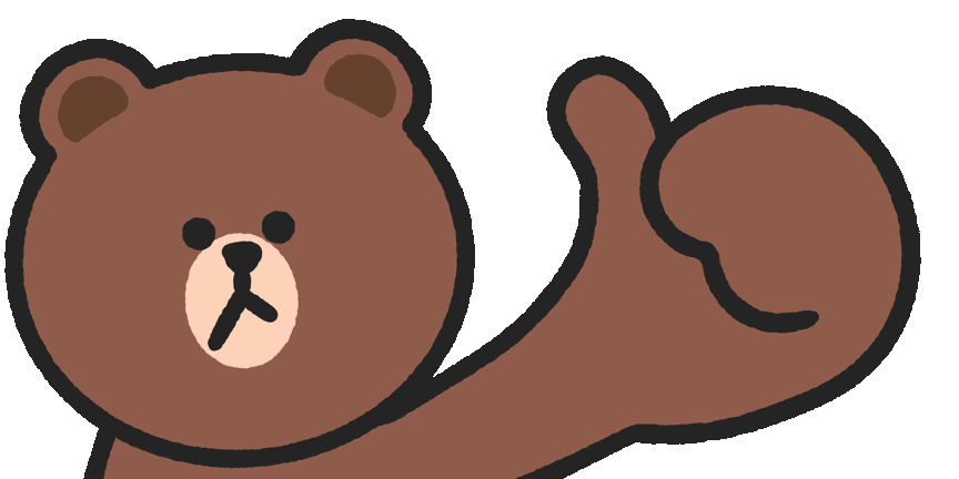 給你一個讚】水豚媽媽與小水豚x BROWN & FRIENDS 動態表情貼- sansanplanet的創作- 巴哈姆特